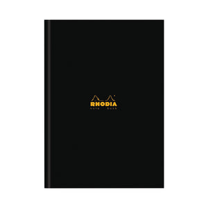Rhodia Business A4 Book Casebound Hardback 192 Pages Black (Pack of 3) 119230C