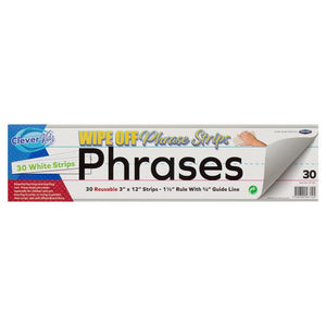 Pkt.30 Wipe-Off Phrase Strips 3