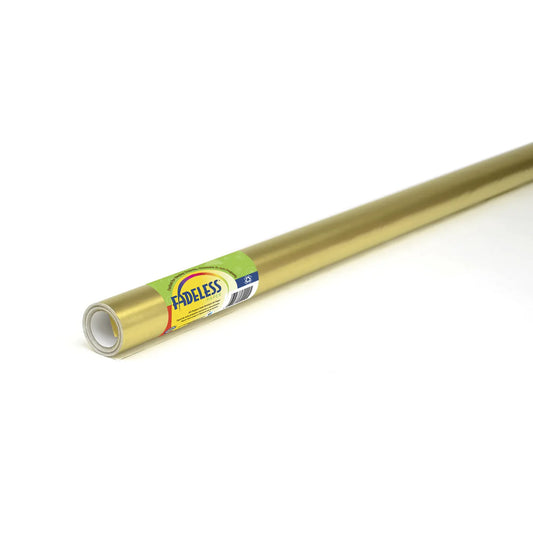 Fadeless-Paper Roll - Metallic Gold  (1218mm x 3.6m)