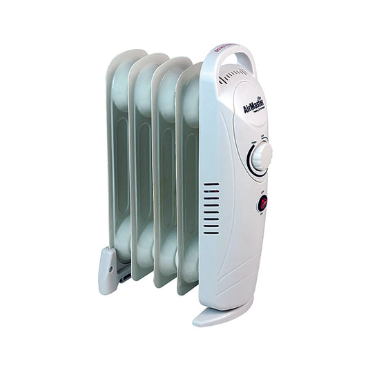500W Six Fin Baby Oil-Filled Radiator White CRHOF320/H