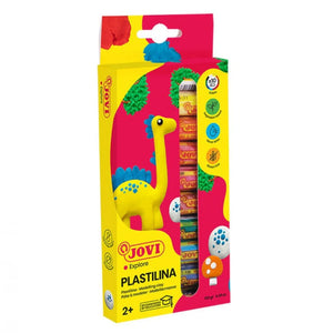 Jovi Plastilina Box - Assorted Colours 15g (10 Pack)