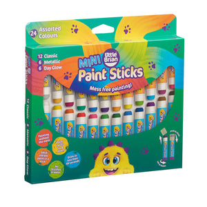 Little Brian Mini Paint Sticks (Pack of 24)