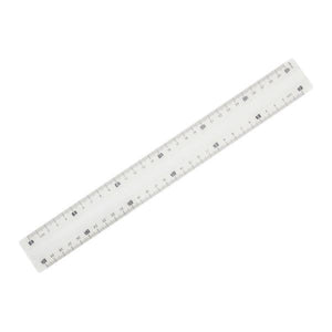 Maped 30cm Unbreakable Ruler - Translucent
