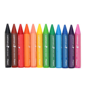 Maped 12 Colorpeps Wax Jumbo Crayons