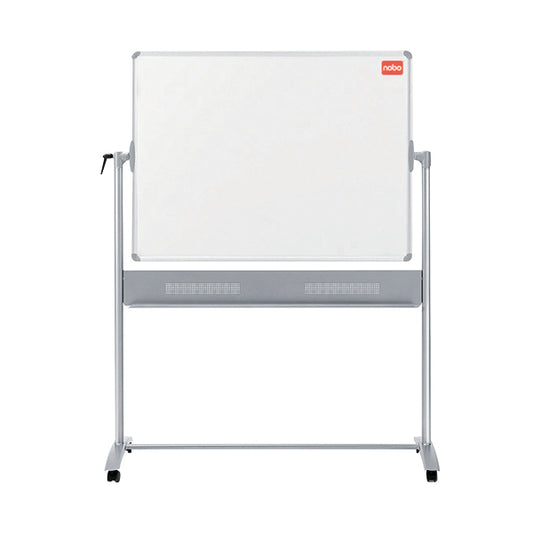 Nobo Basic Melamine Mobile Whiteboard 1200 x 900mm 1905239