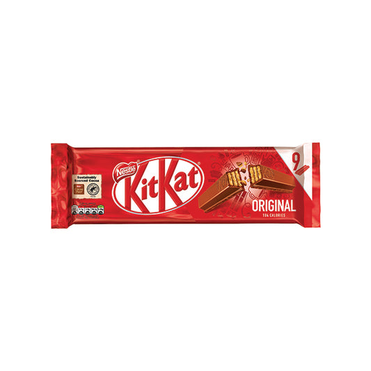 Nestle KitKat Milk Chocolate 2 Finger (Pack of 9) 12339411