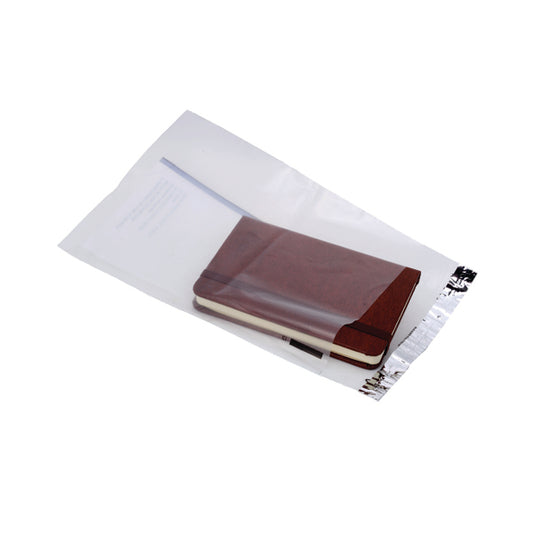 Ampac Envelope 165x230mm Lightweight Polythene Clear with Panel (Pack of 100) KSV-LCP1