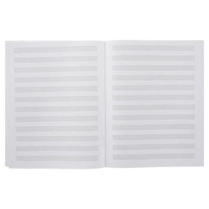 12 Stave Music Manuscript Book (24 Pages)
