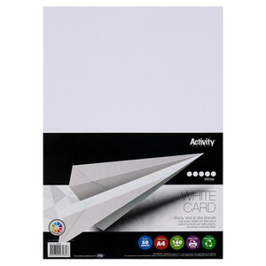 A4 White Card 50 Pack