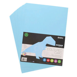Premier Activity A4 160gsm Card 50 Sheets - Baby Blue