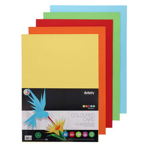 A3 160gsm Card 50 Sheets - Rainbow