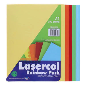 A4 80Gsm Activity Paper - Rainbow (100 Sheets)