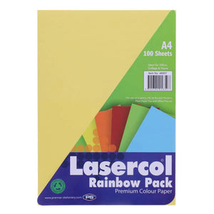 A4 80Gsm Activity Paper - Rainbow (100 Sheets)