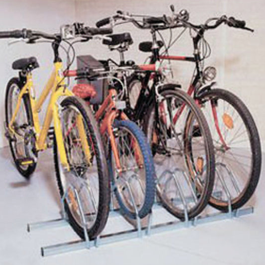 Cycle Rack 4-Bike Capacity Aluminium 309714