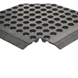 Rubber Worksafe Mat Black 312476 (Pack of 3) 312476