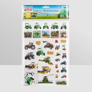 Tractor Ted - Farm Machines Stickers (70 Pack)
