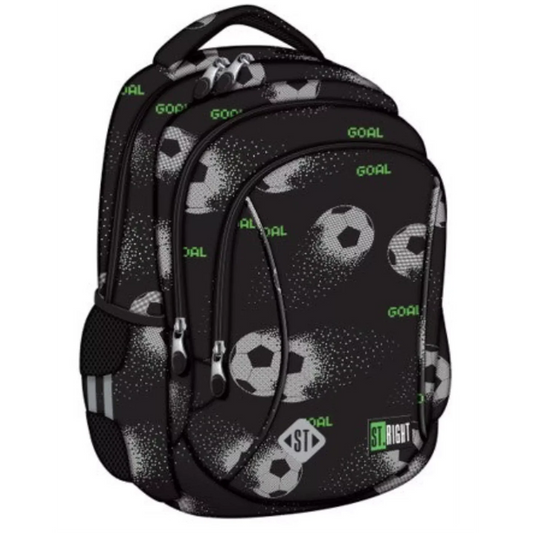 St.Right Backpack - Pixel Footballs (17 inch)