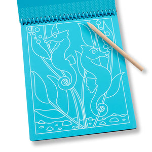 On The Go Scratch Art Sea Life