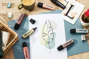 Stabilo Boss Original Highlighter Wallet - Nature Colours (Pack of 4)