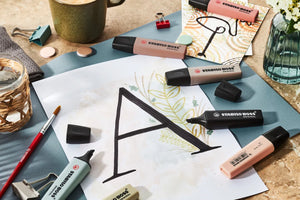 Stabilo Boss Original Highlighter Wallet - Nature Colours (Pack of 4)