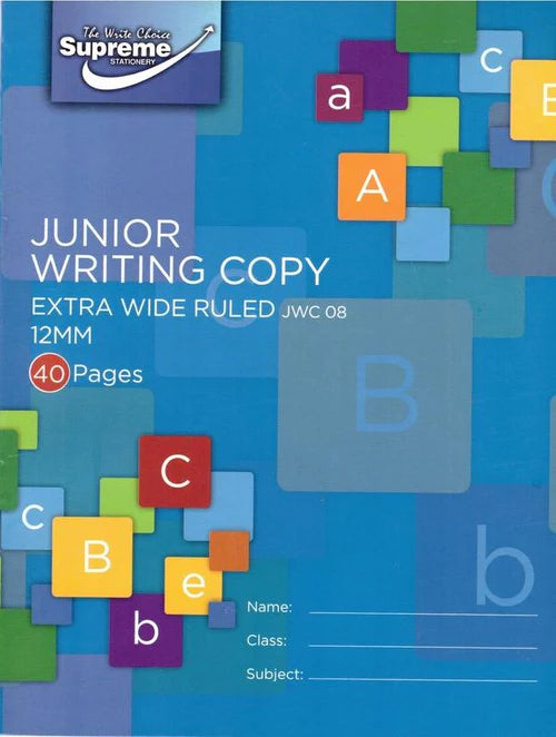 Junior Writing Copy - JWC08