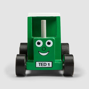 Tractor Ted & Trailer (Wooden Toy)