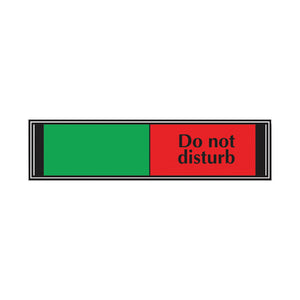 Sliding Sign Do Not Disturb 225x52mm V6DB/DD