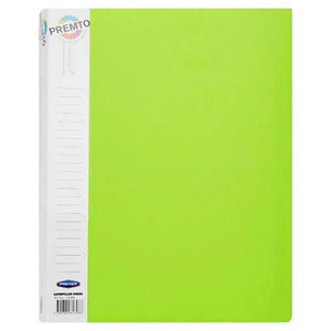 A4 40 Pocket Display Book - Caterpillar Green