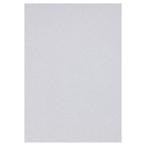 Premier Activity A4 250gsm Glitter Card 10 Sheets - Silver