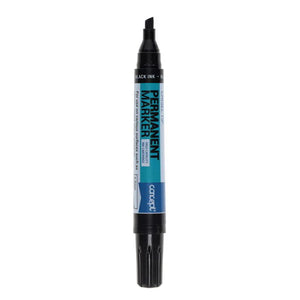 Chisel Tip Permanent Marker - Black (1 Marker)