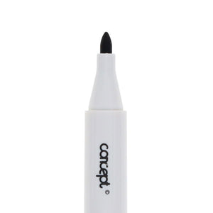 Concept Bullet Point Whiteboard Marker - Black (Single)