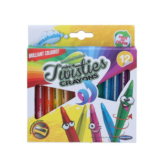Pack of 12 Mini Twisties Crayons