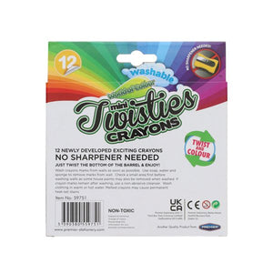 Pack of 12 Mini Twisties Crayons