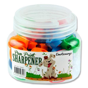 Emotionery Paw Print Sharpener - Assorted Colours (Single)