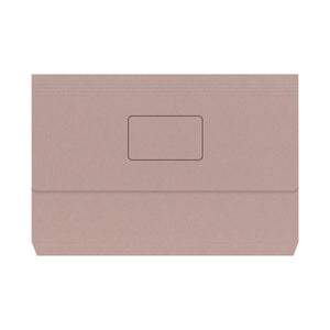 Document Wallet 220gsm Foolscap Buff (Pack of 50) 45912PLAI
