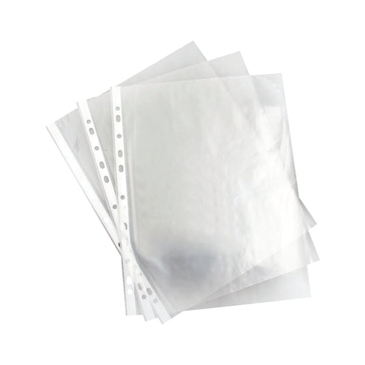 A4 Punched Pocket Clear 35 micron 270486 (Pack of 100) WX24001