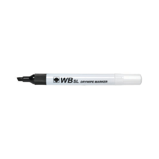 Black Whiteboard Markers Chisel Tip (Pack of 10) WX26035