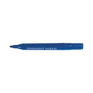 Blue Permanent Marker  Bullet Tip (Pack of 10) WX26046