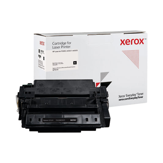 Xerox Everyday Replacement For Q7551X Laser Toner Black 006R03670