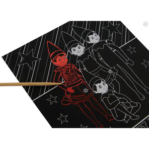 The Elf on the Shelf® A4 Scratch Art 3pk