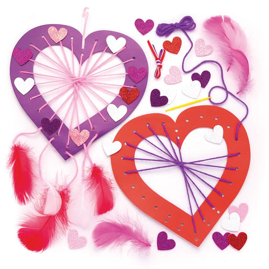 Heart Dreamcatcher Kits (Pack of 4)