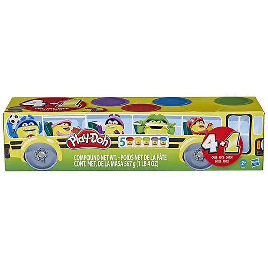 PlayDoh - School Bus Pack (5 Tubs)