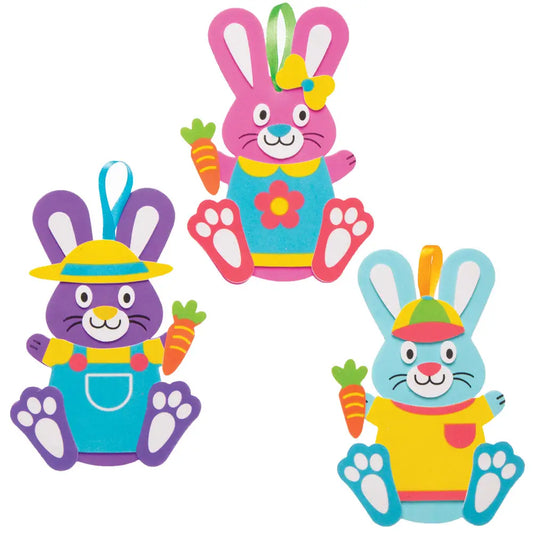 Easter Bunny Mix & Match Decoration Kits (8 Pack)
