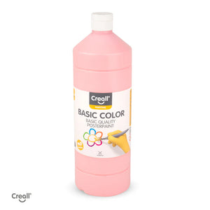 Creall Basic Colour Poster Paint - Pink (1000ml)