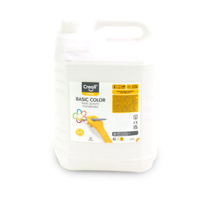 Creall Basic Colour Poster Paint - White (5 litres)