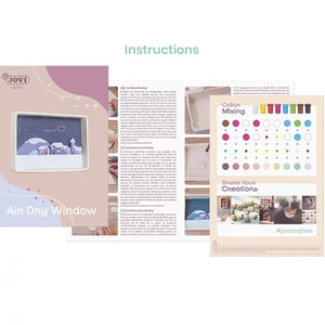 DIY Craft Kit - DIY Air Dry Clay Window
