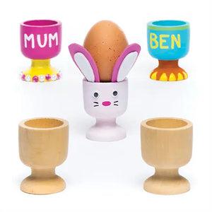 Wooden Egg Cups Pack of 6