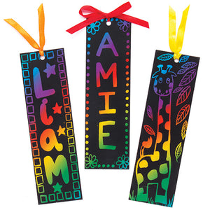 Scratch Art Bookmarks (Pack of 12)