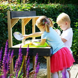 EXIT Yummy Outdoor Play Kitchen 100 - Natural