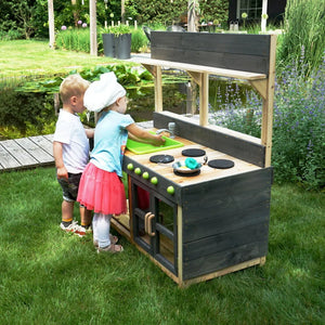 EXIT Yummy Wooden Outdoor Kitchen 200 - Natural